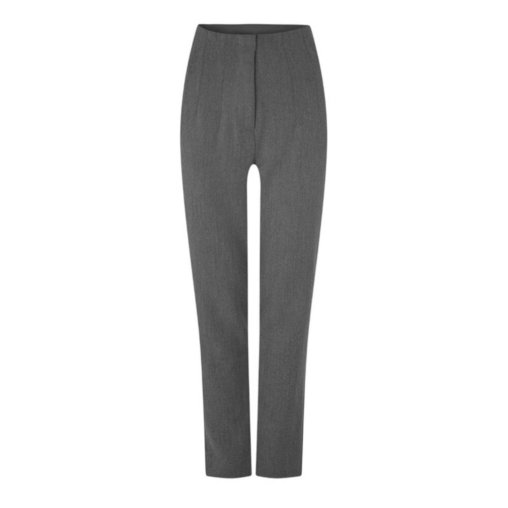 Vila Womens/Ladies Vivarone Straight Leg Slim Pants / Medium Grey